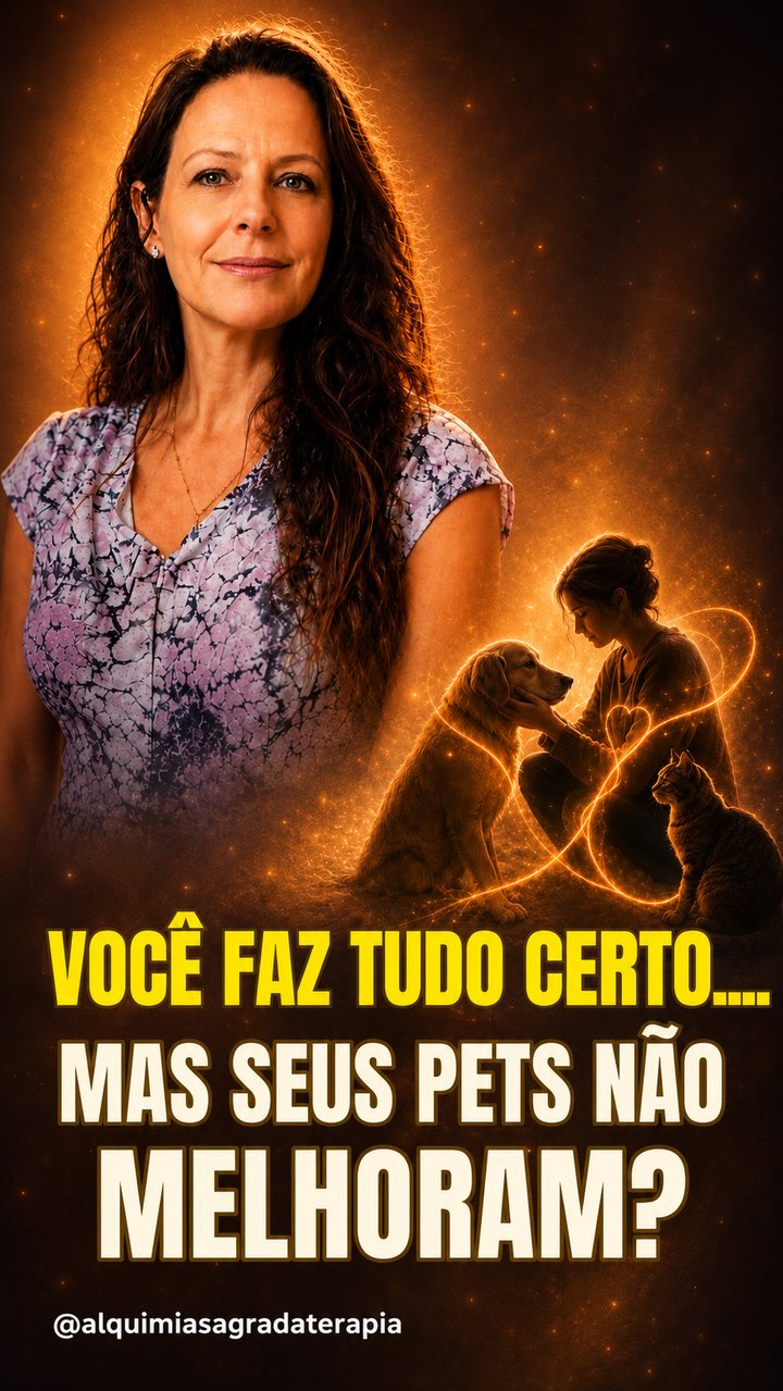 Aula: você faz tudo certo, mas seus pets não melhoram?