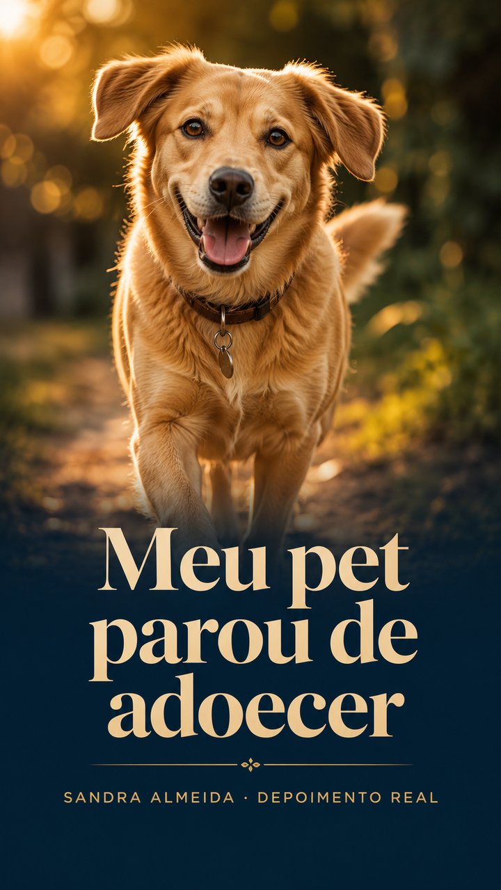 Depoimento de Sandra Almeida: meu pet parou de adoecer